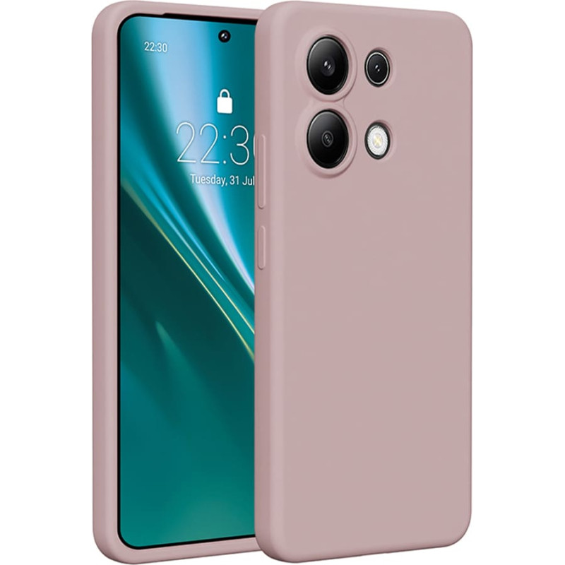 Etteri Silicone case for Xiaomi Redmi Note 13 4G light pink