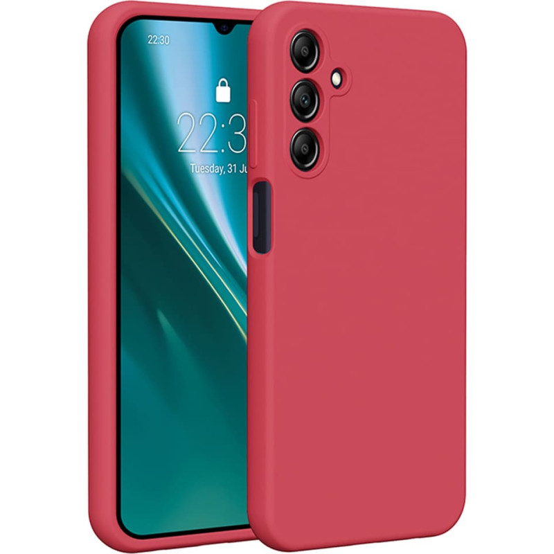 Etteri Silicone case for Samsung Galaxy A15 4G | A15 5G raspberry