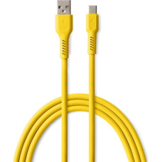 Colorum cable USB-A - USB-C 1,8m 3A CK60-AC-05 xYellow