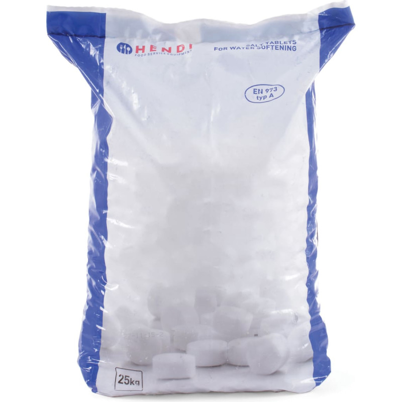 Hendi Sāls tabletes NaCl ūdens kondicionierim atkaļķošanas līdzeklis 25Kg - 231265
