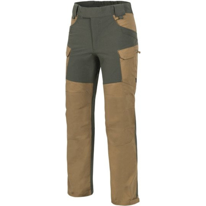 Helikon - Hibrīdas Outback Pants bikses - Coyote / Taiga Green - SP-HOP-DC-1109A (XL īpaši garas)