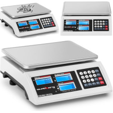 Steinberg Systems Tirdzniecības veikala svaru skaitīšanas LCD RS232 6000 g / 0,1 g