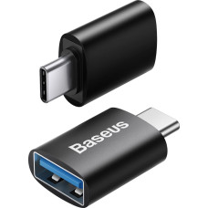 Baseus Ingenuity sērijas USB-C uz USB-A 3.2 Gen 1 adapteris — melns