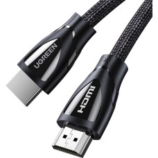 Ugreen HDMI 8K 60Hz 2 m pīts elastīgs kabelis — melns