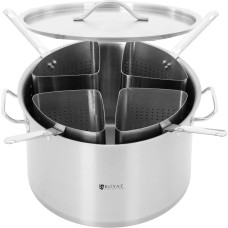 Royal Catering Makaronu katls ar 4 ieliktņiem caurm. 40 cm 31 l