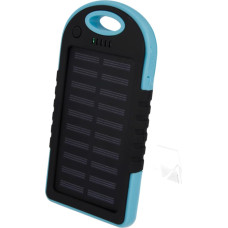 Setty solar power bank 5000 mAh blue R