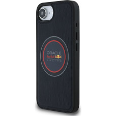 Red Bull PU Leather Red Ring MagSafe Case for iPhone 16e Navy