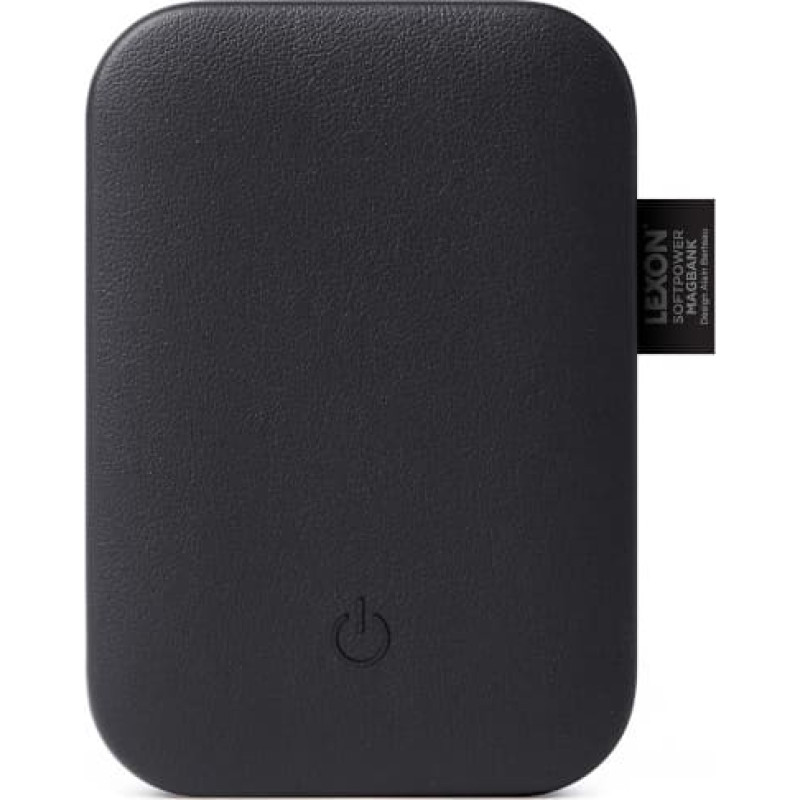 Lexon Softpower MagBank Inductive Powerbank 4000 mAh 15W black LL153N