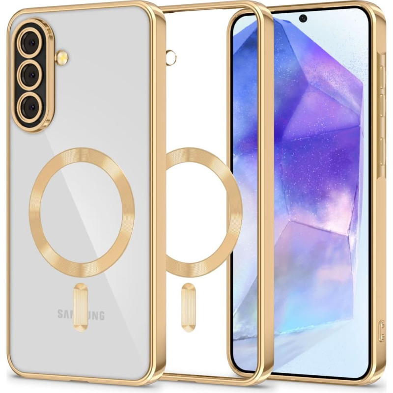 TECH-PROTECT MAGFLEX MAGSAFE GALAXY A56 5G SHINY GOLD