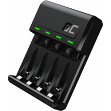 Green Cell GC VitalCharger Ni-MH AA and AAA Battery Charger with Micro USB and USB-C port