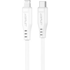 Acefast C3-01 Lightning - USB-C PD cable 30W 3A 480Mb|s 1.2m - white