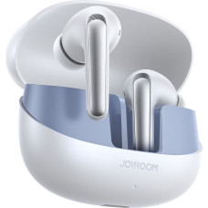 Joyroom Funpods TWS In-Ear Bluetooth 5.4 ANC austiņas ar IP54 aizsardzību — baltas