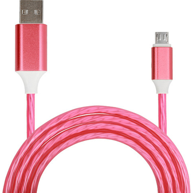 Cable Flow - USB to Micro USB - 1 Meter RED (fast charge)