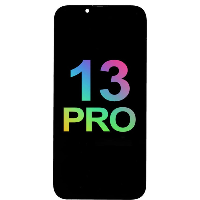Mecanico Soft OLED Screen Incell for Iphone 13 Pro black with frame (Support IC Transplant)