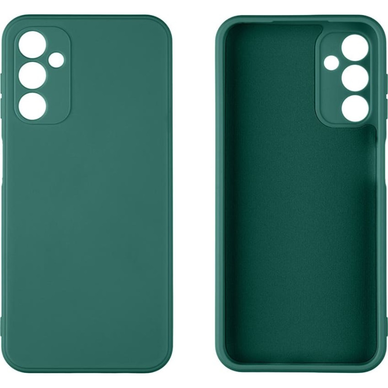 Obal:me Matēts TPU maciņ&scaron; Samsung Galaxy A14 5G | tum&scaron;i zaļ&scaron;