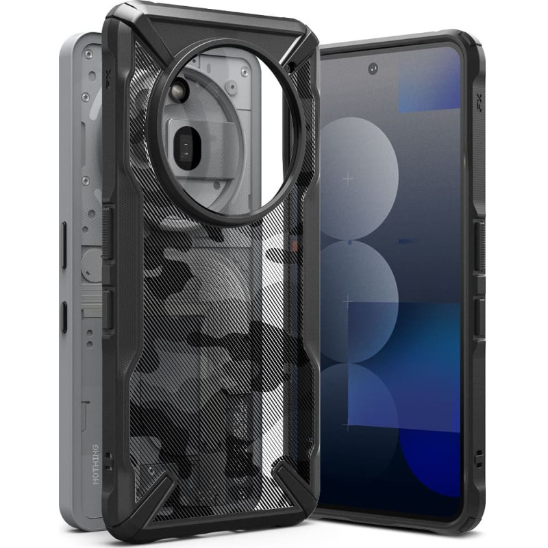 RINGKE FUSION X NOTHING PHONE 3A PRO CAMO BLACK
