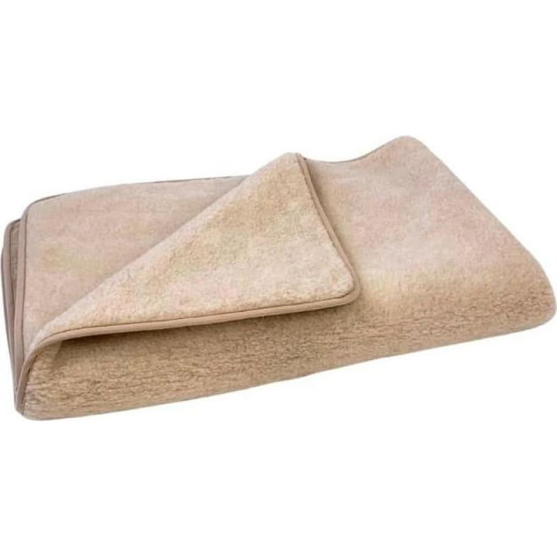 Merino vilnas sega 75x100 bēša Rehabilitācijas produkti Gultas sildīšanas produkti