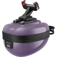 Rockbros Rigid Hard Shell Compact Saddle Bag 0.4l - Purple