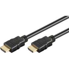 Goobay High Speed HDMI Cable with Ethernet 61163 Black  HDMI to HDMI  10 m