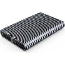 Orico AM2C3-2N Dual M.2 NVME USB-C 10Gb/s korpuss — pelēks