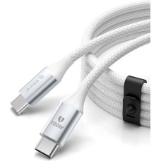 Orico Kabelis CDX 100W 5A Power Delivery USB-C 1m - balts