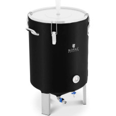 Royal Catering Konteineru fermentācijas katla fermentators alus vīnam ar izolāciju 0-40C 70 l