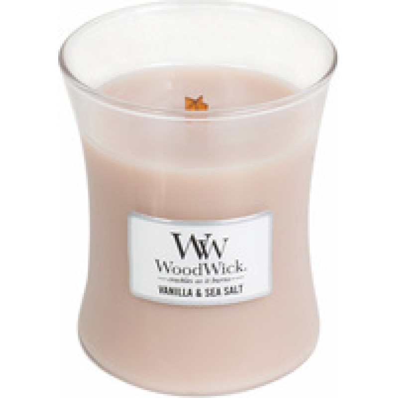 Woodwick Vanilla & Sea Salt Vase (vanilla and sea salt) - Scented candle