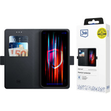 3Mk Protection 3mk Wallet Case for Motorola Moto G35 5G - Black