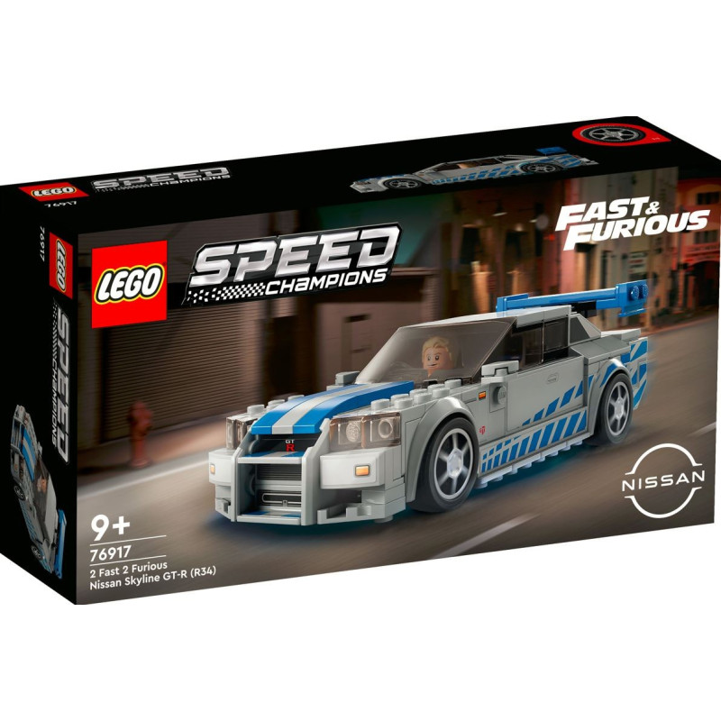 Lego 2 Fast 2 Furious Nissan Skyline GT-R (R34) 76917