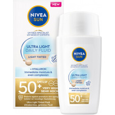 Nivea Sun Ultra Light Tinted Fluid SPF 50+ - Light 40 ml