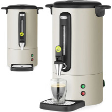 Hendi Kafijas automāts ar krānu, pilienu paplāti, 7 l, 1050 W - gaiši pelēks