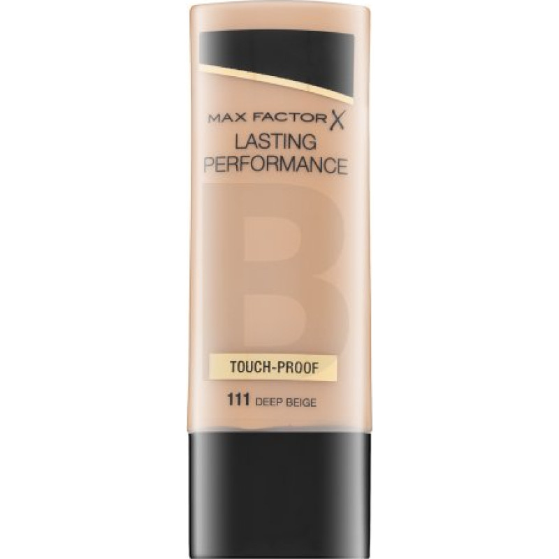 Max Factor Lasting Performance Ilgnoturīgs grims 111 Deep Beige ilgnoturīgs grims vienotai un mirdzošai sejas ādai 35 ml