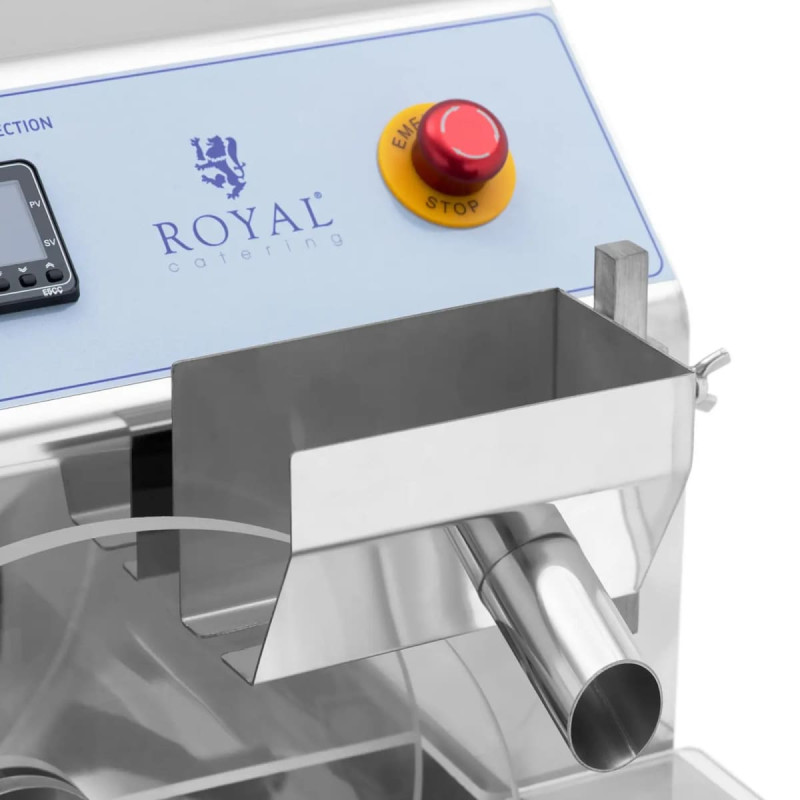 Royal Catering Šokolādes sildītājs un mikseris 8 l 750 W