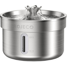 Rojeco Stainless steel fountain | drinker for dog and cat 2l Rojeco