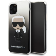 Karl Lagerfeld KLHCN58TRDFKBK iPhone 11 Pro czarny|black Gradient Ikonik Karl