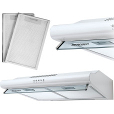 Berdsen Virtuves tvaika nosūcējs zem skapīša - 50 cm absorbētājs BE-10-A balts
