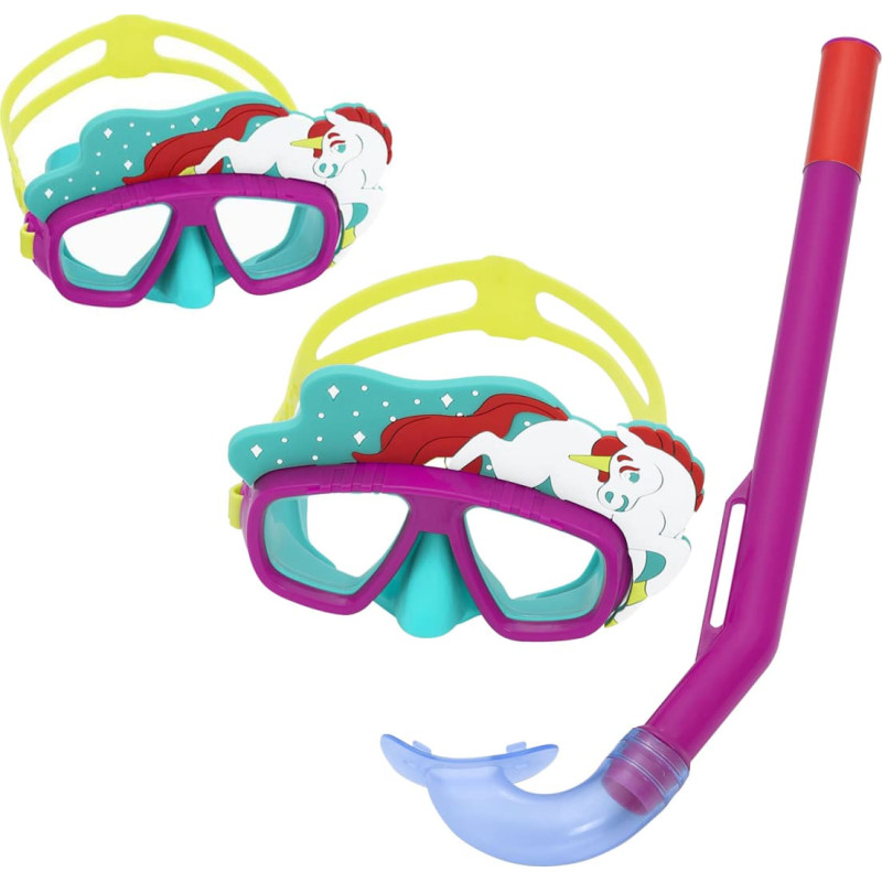 Bestway Bērnu nir&scaron;anas komplekts rozā 24059