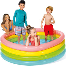 Intex Piepūšamais baseins "Rainbow" ar 4 riņķiem, 168 x 46 cm, 56441