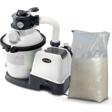 Intex Smilšu filtra sūknis 5700 l/h 26644 + 25 kg smilšu