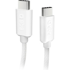SBS USB-C 60W 1,5 m pīts kabelis - pelēks