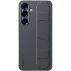 Samsung Stacionārs, izturīgs vāciņš ar statīvu Galaxy S25 tālrunim - melns