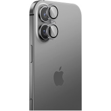 Benks Tempered glass DR Sapphire Lens Protector on camera for Iphone 16|16 Plus (lens 2 pieces) silver