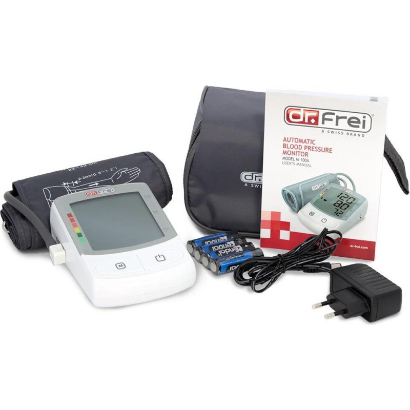 Dr.frei M-200A Automātiskais Asinsspiediena Mērītājs + Adapteris