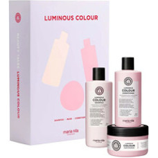 Maria Nila Luminous Colour Set - Gift set brightening care for colored hair.