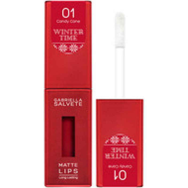 Gabriella Salvete Winter Time Matte Lips Lipstick - Long-lasting liquid lipstick with matte effect 4.5 ml.