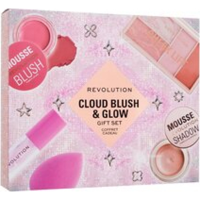 Makeup Revolution Cloud Blush & Glow Gift Set - D&aacute;rkov&aacute; sada