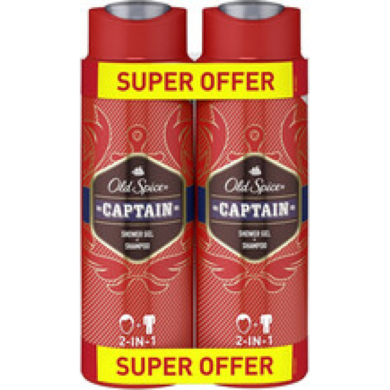 Old Spice Captain Duo Shower Gel - Sprchový gel 2 v 1