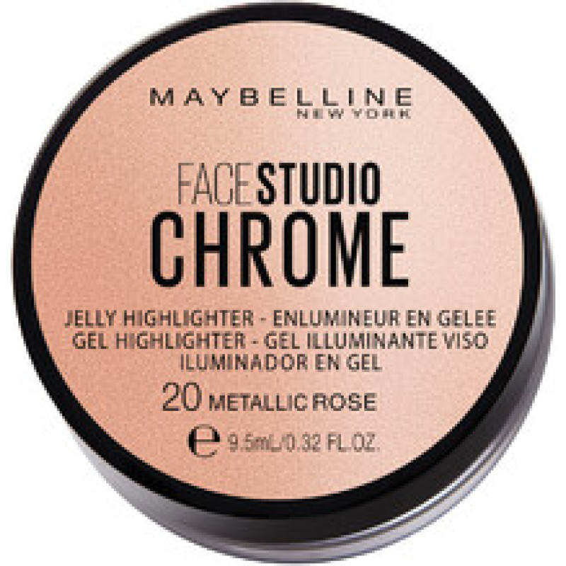 Maybelline Face Studio Chrome Jelly Highlighter - Brightener 9.5 ml