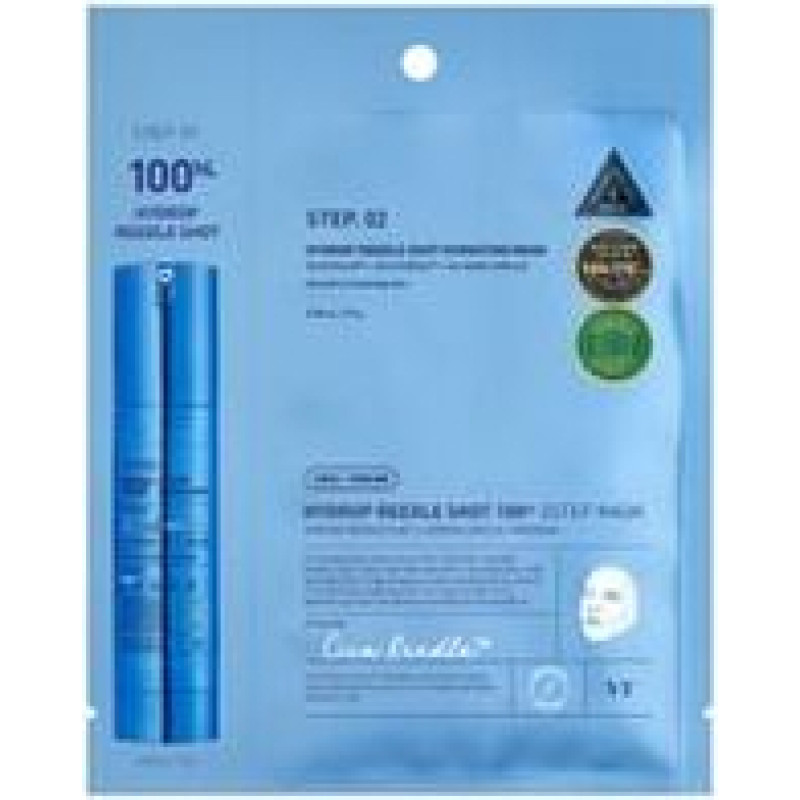 Vt Cosmetics Hydrop Reedle Shot 100hl 2 Step Hydrogel Mask - Hydrating hydrogel face mask.