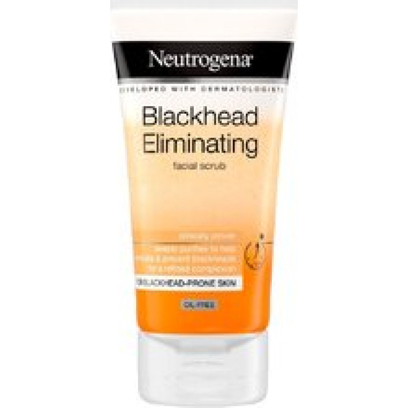 Neutrogena Blackhead Eliminating Facial Scrub - Peeling proti čern&yacute;m tečk&aacute;m
